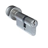 FELGNER Knauf-Zylinder Euro Plus Schließzylinder Profilzylinder Türschloss Sicherheitsschloss für Türen Haustür Wohnungstür - inkl. 3 Bart-Schlüssel | 30/35 mm